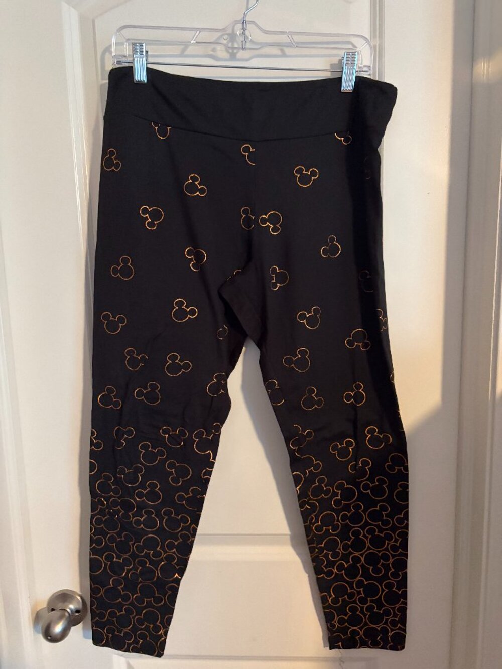 Mickey Mouse Disney Womens Leggings- Large